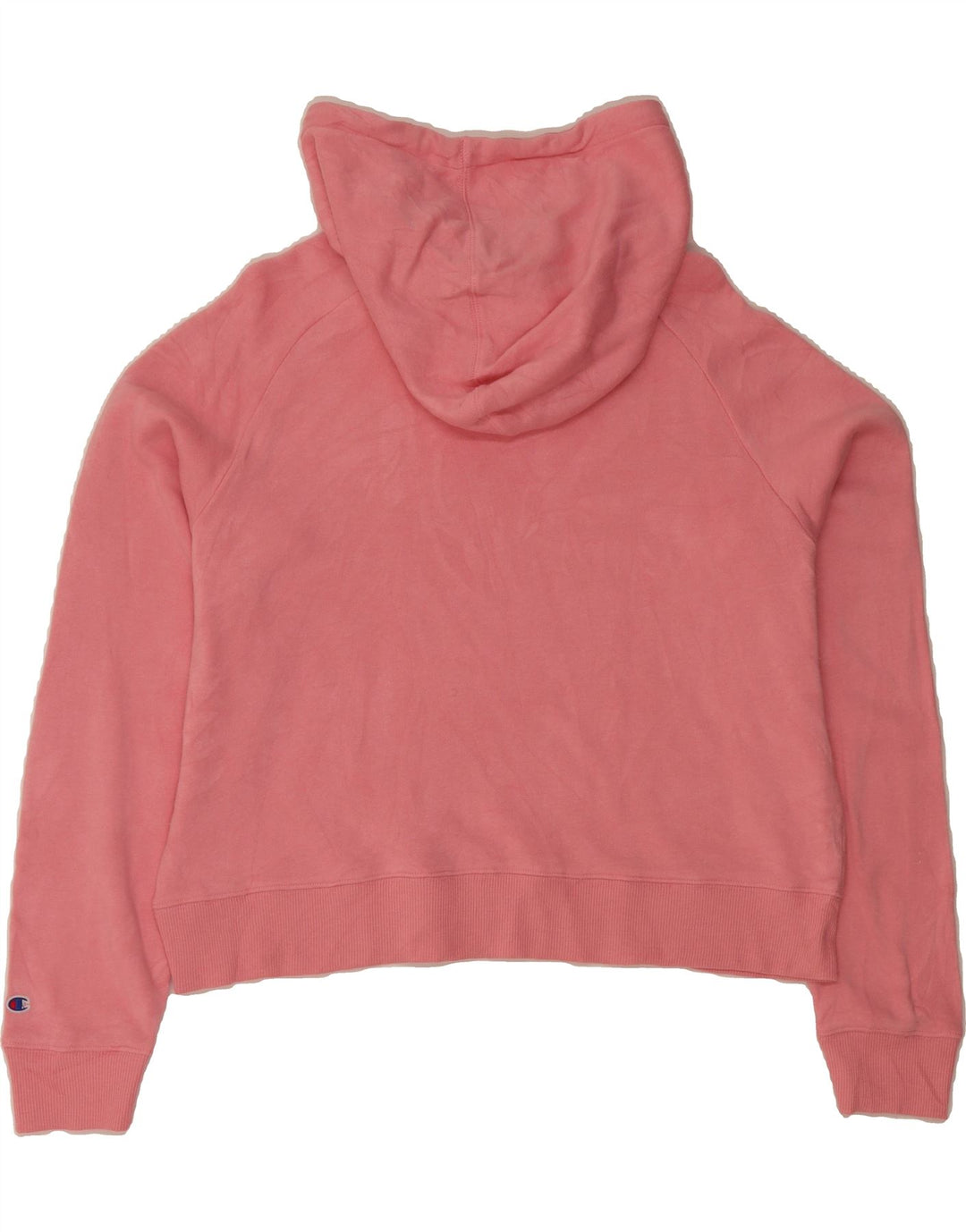 CHAMPION Womens Hoodie Jumper UK 16 Large Pink Vintage Champion and Second-Hand Champion from Messina Hembry 