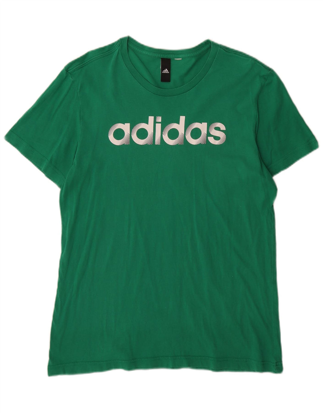 Adidas Herre grafisk T-shirt Top Medium Grøn