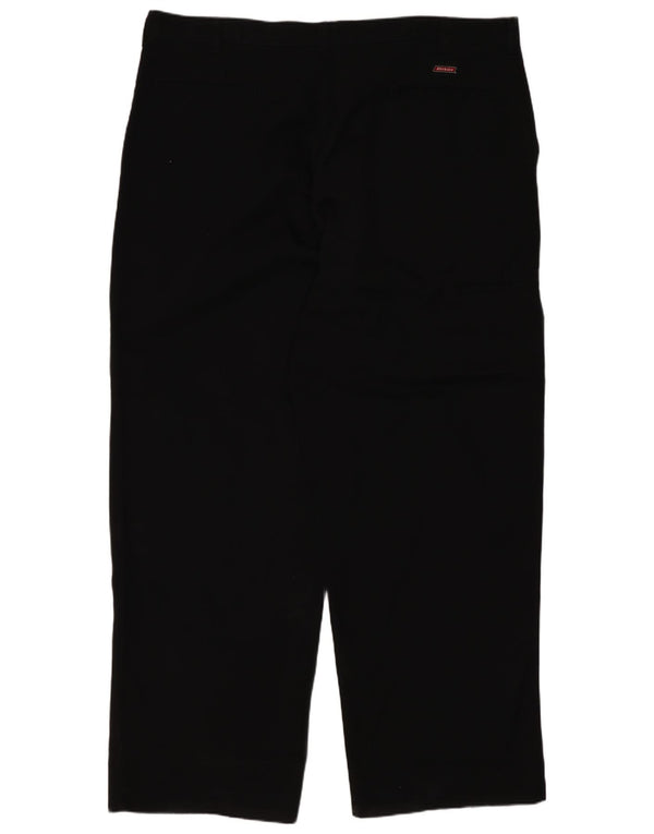 Dickies Straight Chino-bukser til mænd W42 L32 Sort polyester