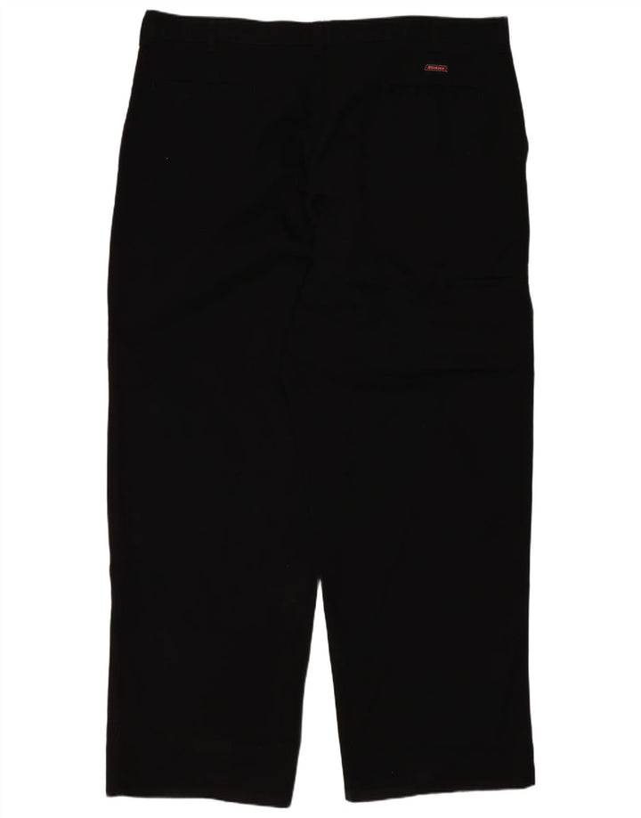 Dickies Straight Chino-bukser til mænd W42 L32 Sort polyester