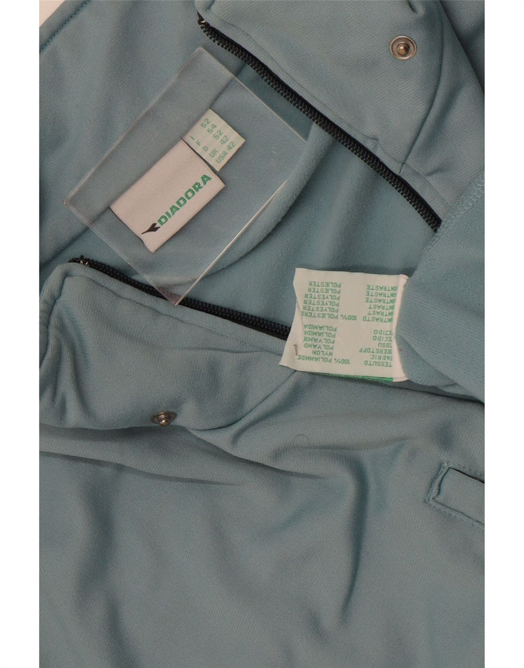 Diadora Herre træningsdragt Topjakke Stor Blå Polyamid