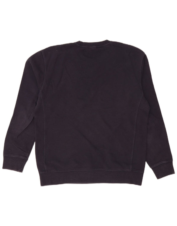 LEE Herre Regular Fit Sweatshirt Jumper Medium Navy Blue