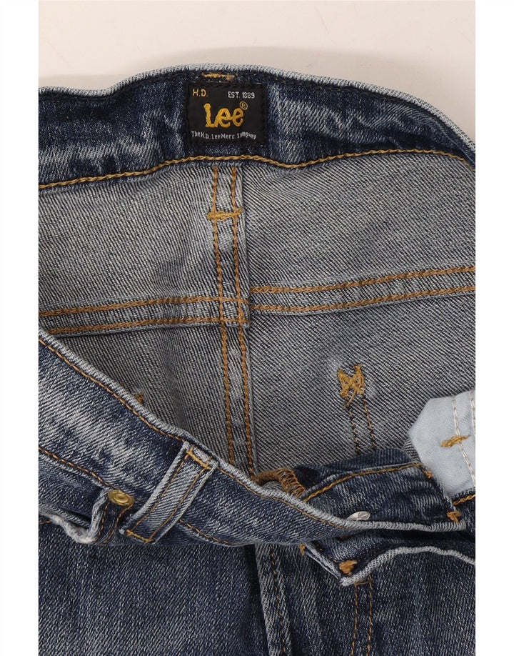 LEE Womens Rider Straight Jeans W29 L30 Navy Blue Cotton Vintage Lee and Second-Hand Lee from Messina Hembry 