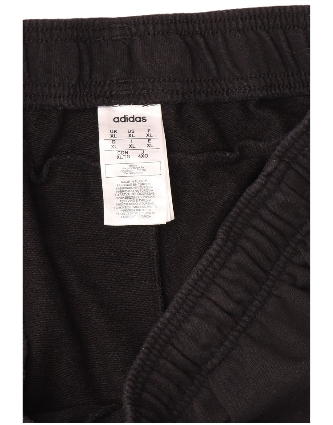 ADIDAS Sportsshorts til mænd XL Sort bomuld