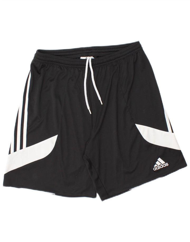 ADIDAS Herre Climalite Sportshorts Medium Sort Colourblock Polyester