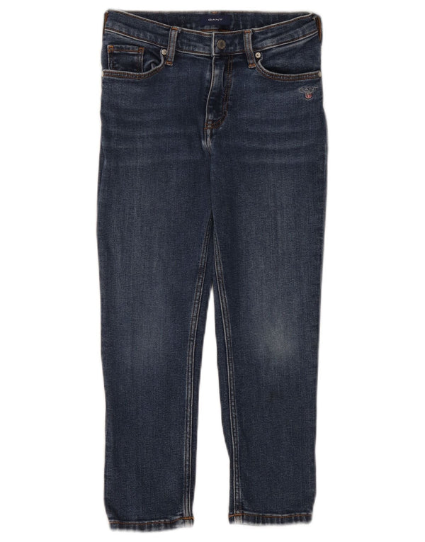 GANT Girls Slim Jeans 7-8 år W22 L19 Marineblå Bomuld