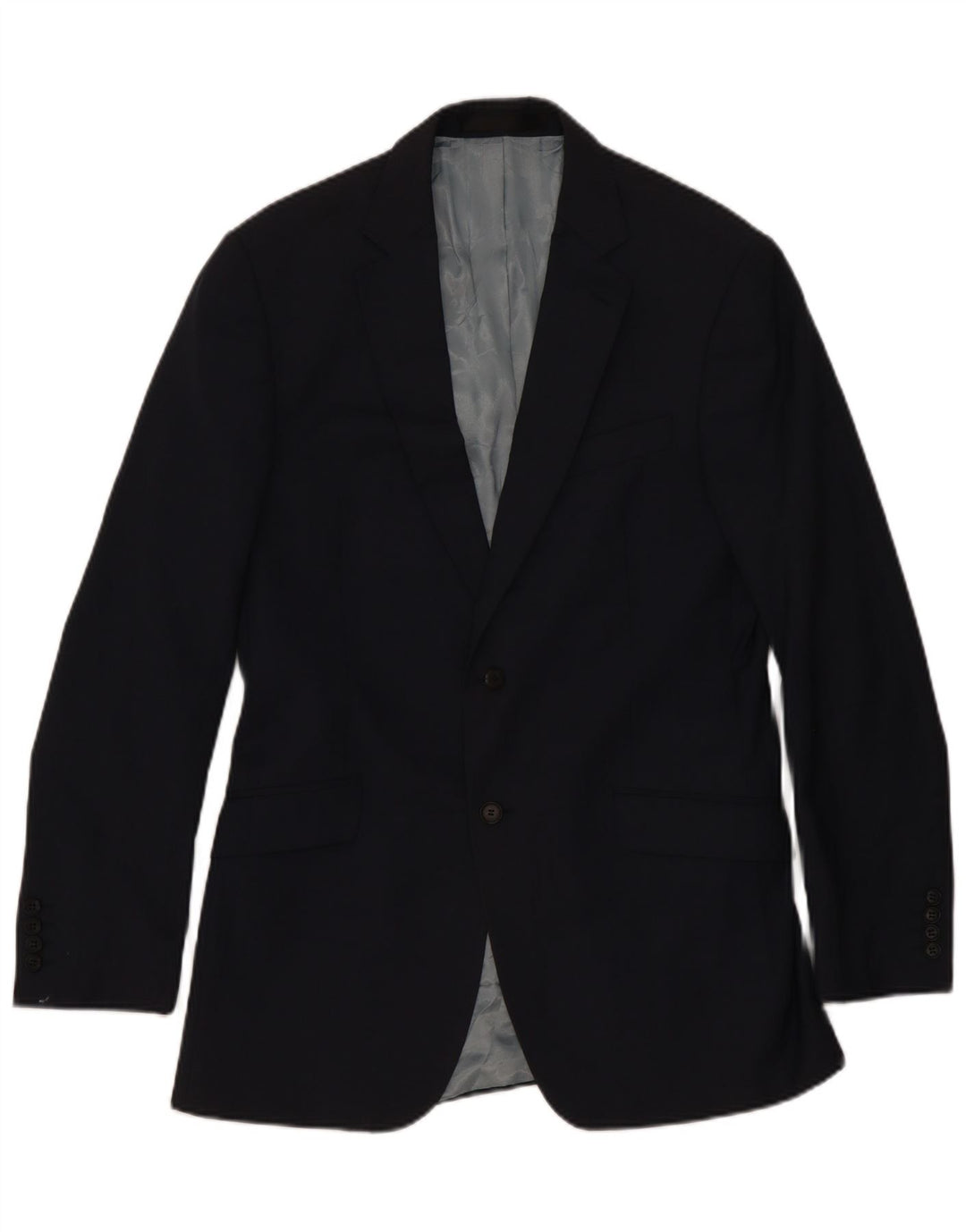 Marks & Spencer Herre 2-knaps blazerjakke UK 40 Medium Navy Blue Classic