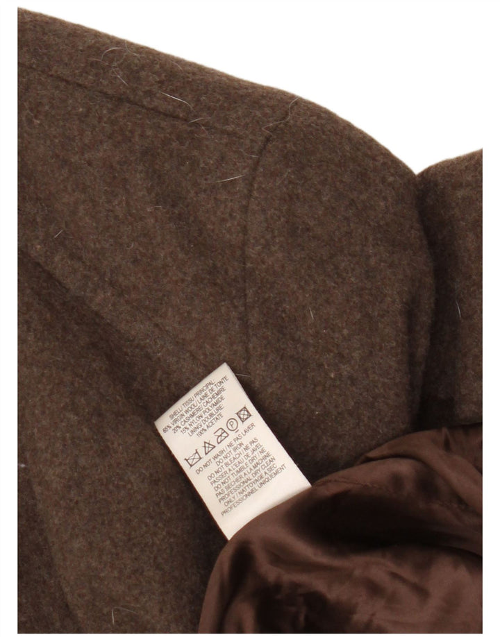 Eastex Dame Duffle Coat UK 10 Lille brun uld