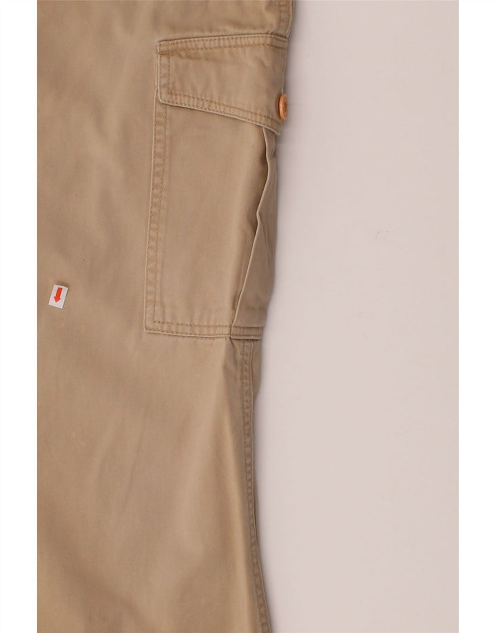 DKNY Womens Straight Cargo Trousers US 8 Medium W26 L25 Beige Cotton Vintage Dkny and Second-Hand Dkny from Messina Hembry 