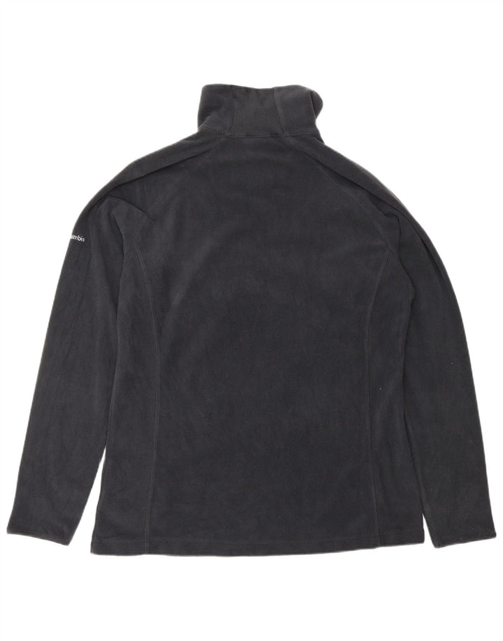 COLUMBIA Fleece Jumper med lynlås til mænd Stor marineblå polyester