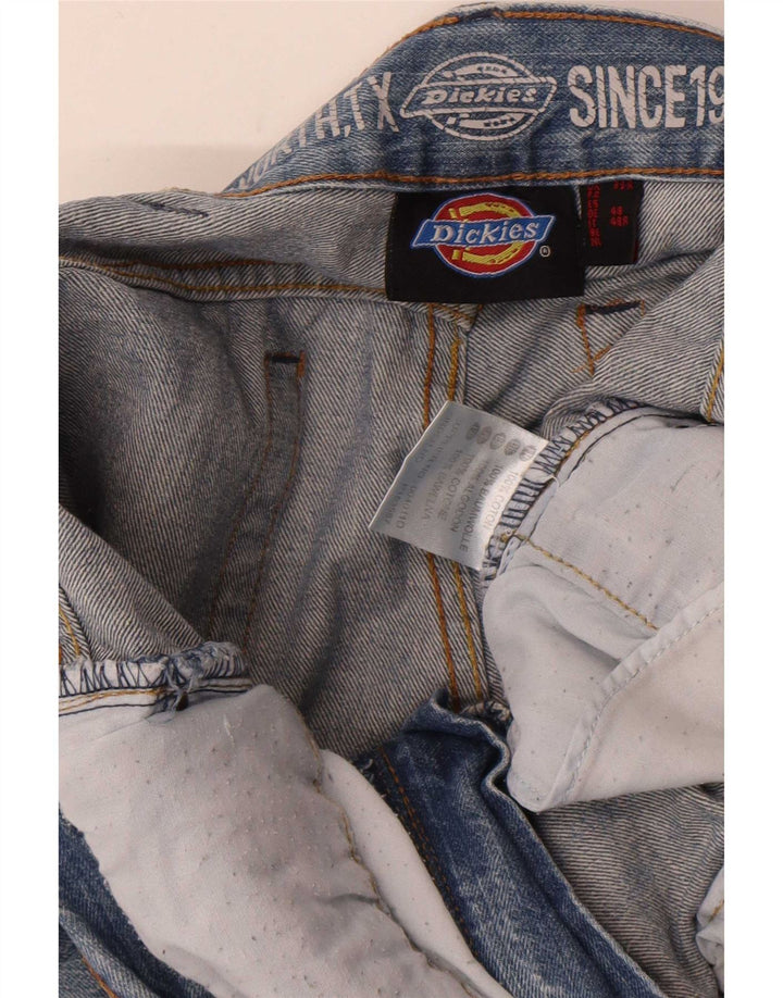 Dickies Straight Jeans til mænd W33 L32 blå bomuld