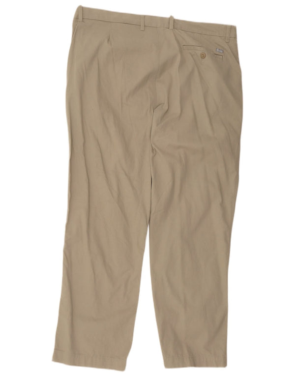 Marks & Spencer Herre Blue Harbor Lige Chinobukser W42 L31 Khaki
