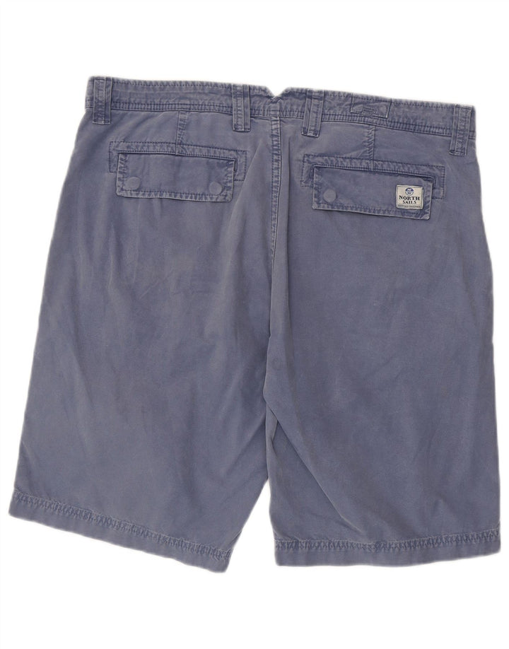 North Sails Herre Chino Shorts IT 52 XL W38 Blå Bomuld