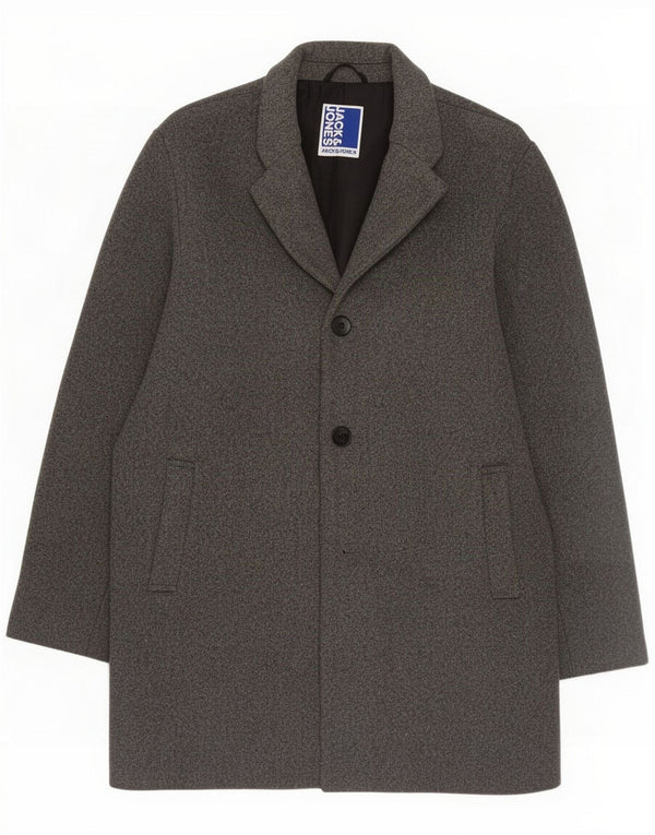 Jack & Jones Boys Overcoat 10-11 Years Grå Polyester