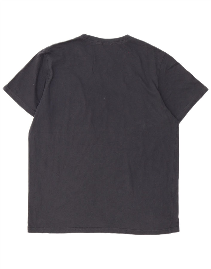 Paul Smith Herre grafisk T-shirt Top mellemgrå bomuld