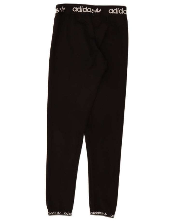 Adidas piger grafiske leggings 11-12 år sort polyester