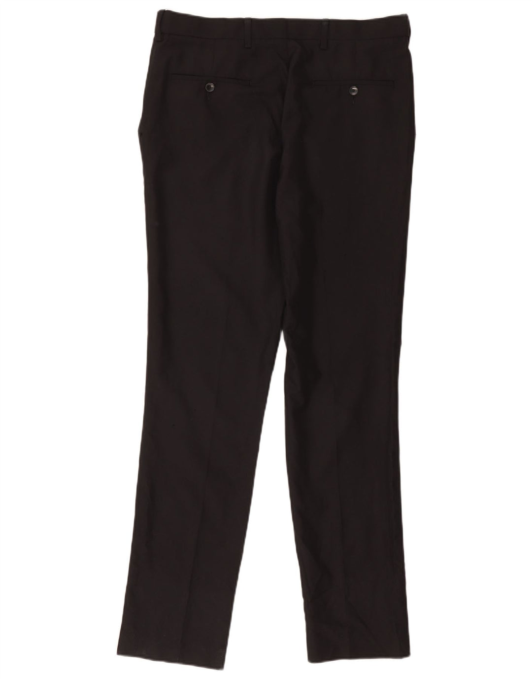 Marks & Spencer Herre Slim Chino Bukser W34 L33 Sort Polyester