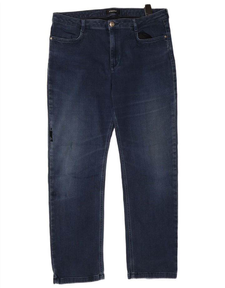 Vintage koniske jeans til kvinder W36 L30 blå
