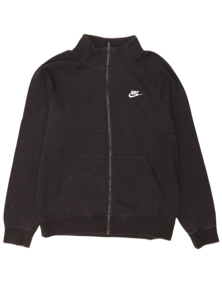 Nike træningsdragt til mænd, topjakke, medium sort bomuld