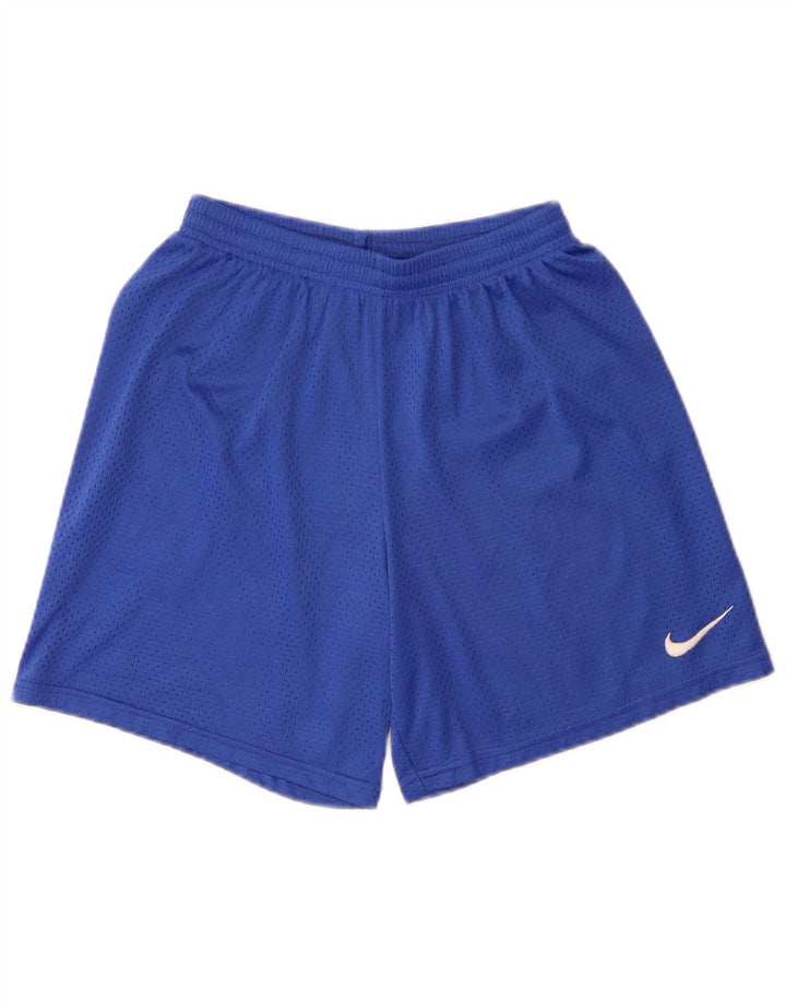 Nike Boys Sports Shorts 10-11 år Medium Blue Nylon