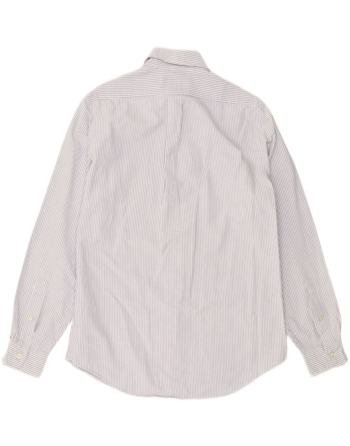 Ralph Lauren Herre Classic Fit skjorte Medium blå stribet bomuld