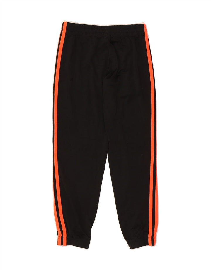 ADIDAS Boys Tracksuit Trousers Joggers 7-8 Years  Black Polyester Vintage Adidas and Second-Hand Adidas from Messina Hembry 