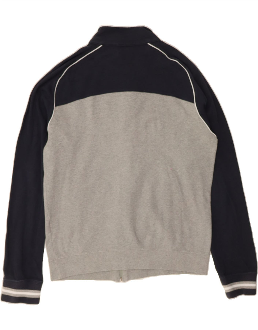 CHAMPION Mens Tracksuit Top Jacket Large Grey Colourblock Vintage Champion and Second-Hand Champion from Messina Hembry 