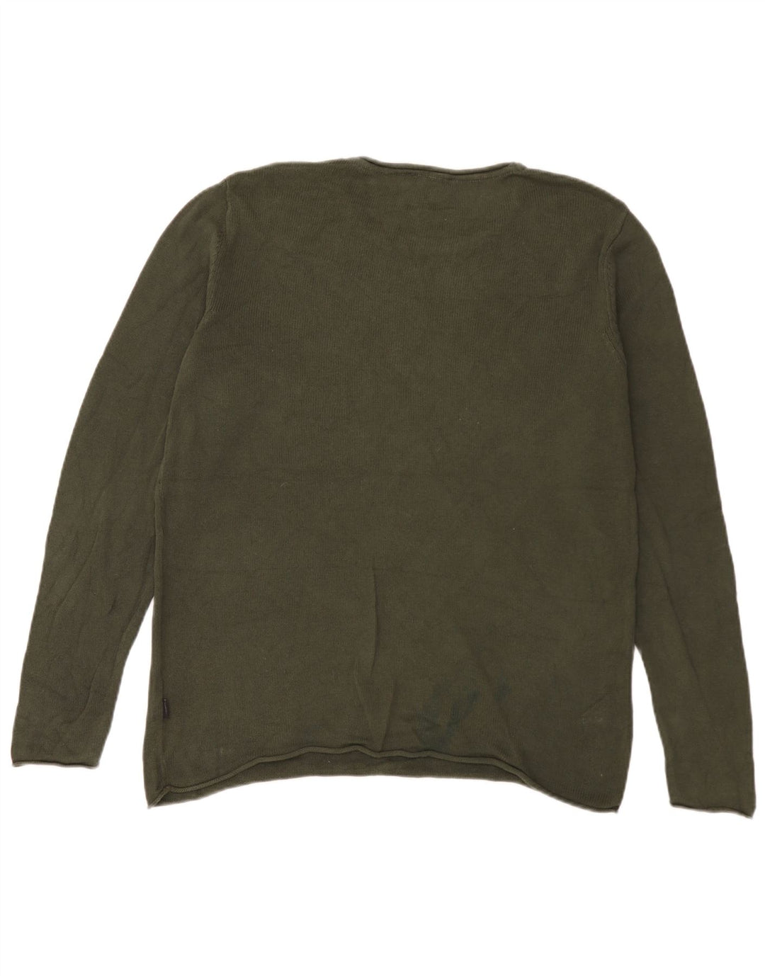 Jack & Jones herre sweater med rund hals, stor grøn