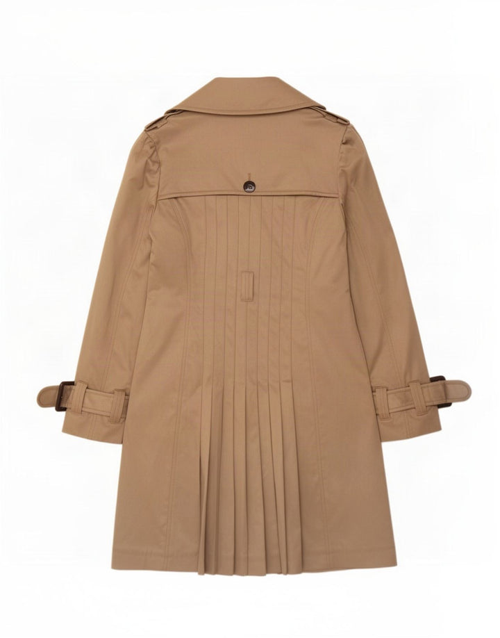 Gestuz Trench Coat til kvinder EU 40 Medium Beige Bomuld