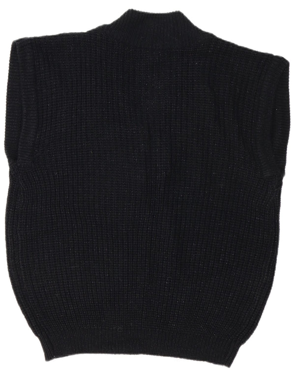 YESSICA Damevest Tank Top UK 16 Stor Sort Akryl