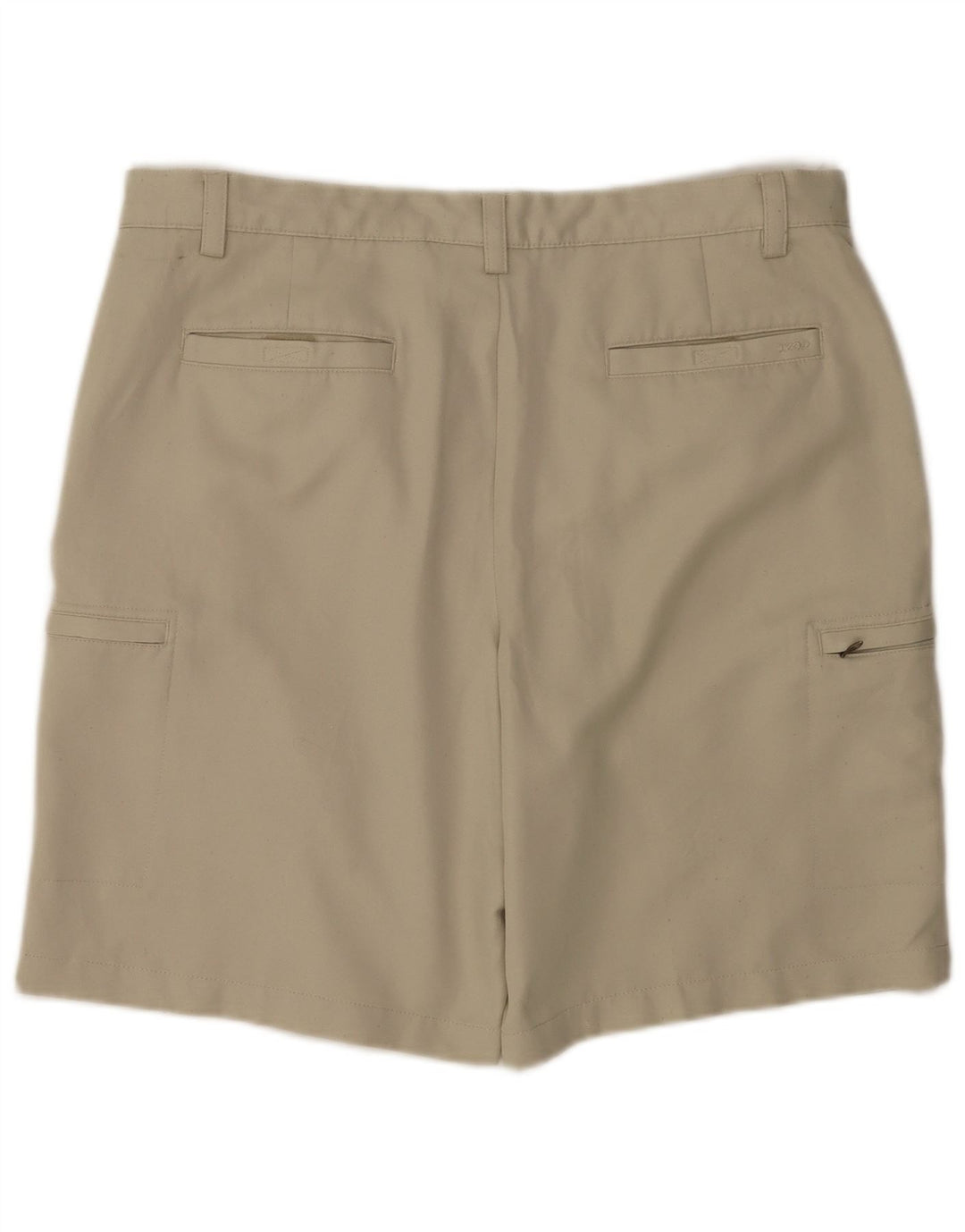 Izod Herre Cargo Shorts W36 Large Beige Polyester