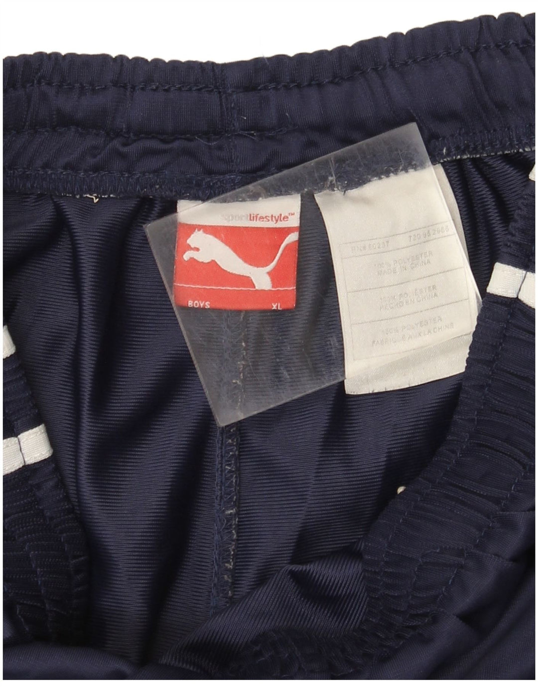 Puma Boys Sports Shorts 13-14 år XL Navy Blue Polyester