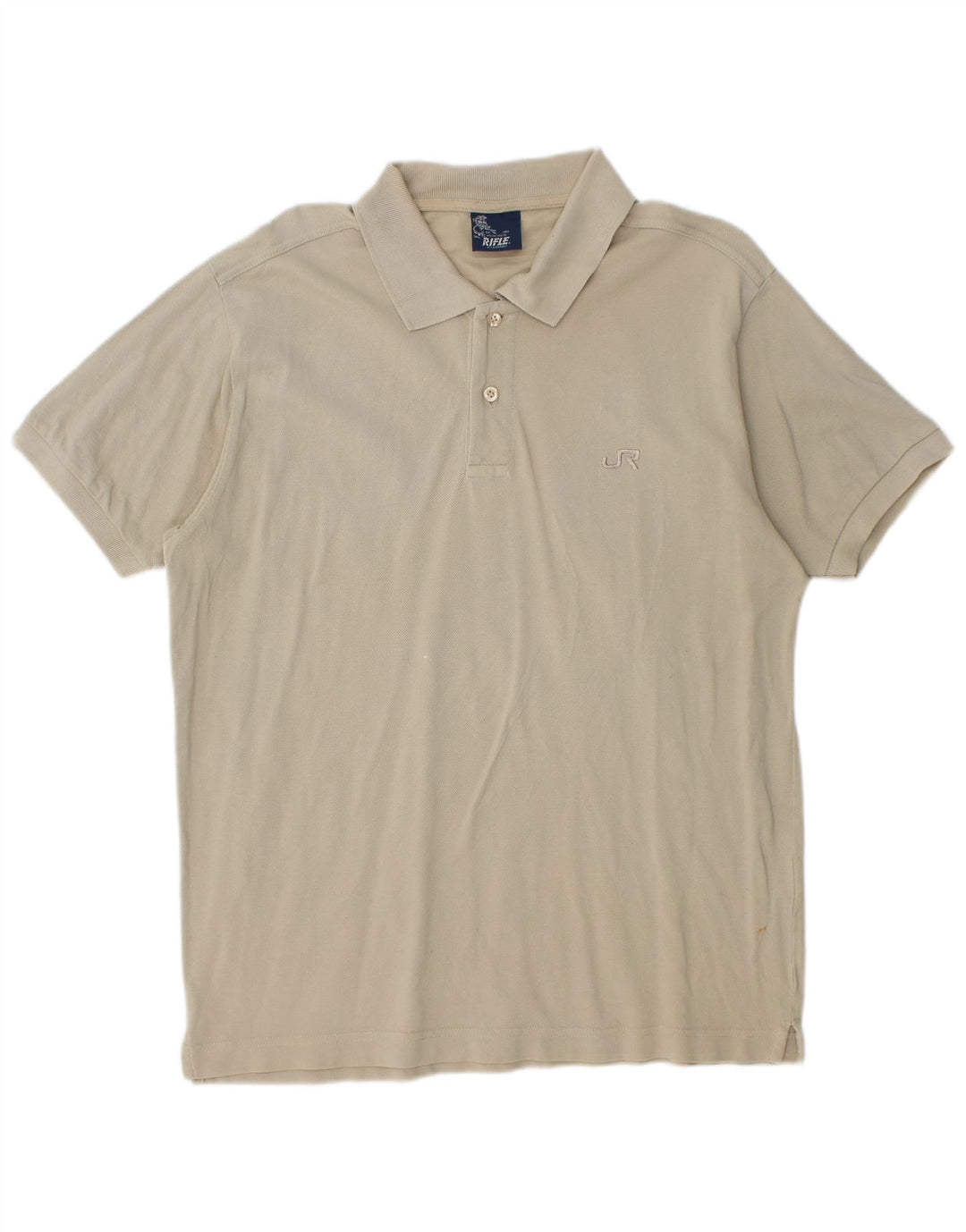 RIFLE Poloshirt til mænd Medium Beige Bomuld