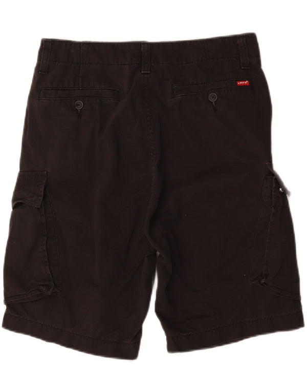 Levi's Herre Cargo Shorts W30 Medium Sort Bomuld