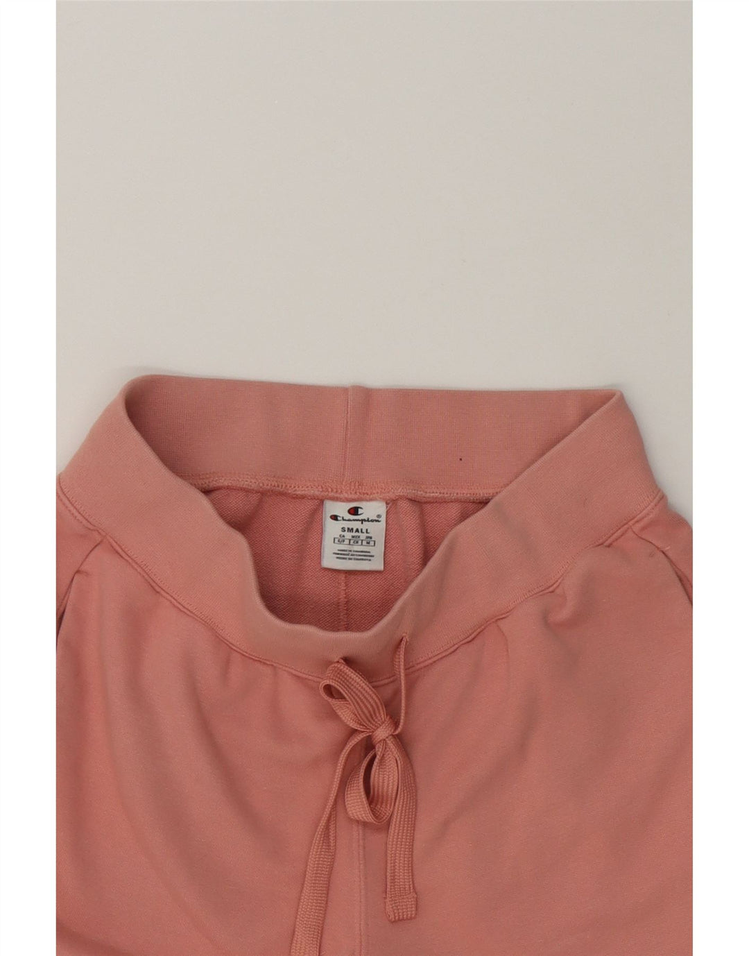 CHAMPION Womens Graphic Sport Shorts UK 10 Small  Pink Vintage Champion and Second-Hand Champion from Messina Hembry 
