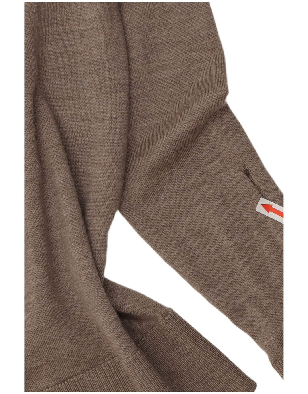 Marks & Spencer Dame Polo Neck Jumper Sweater UK 10 Small Grey