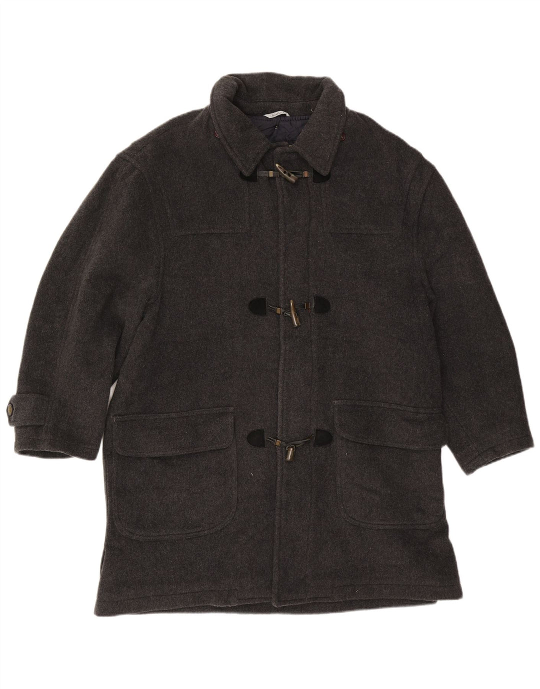 Wampum Herre Duffle Coat UK 40 Large Grå