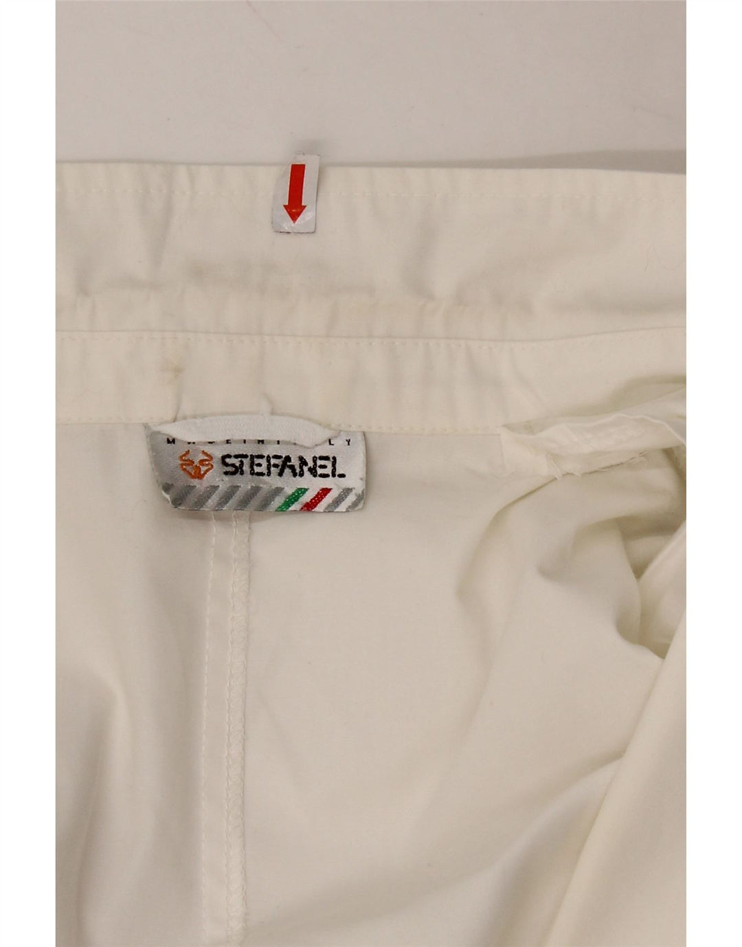 STEFANEL Mens 2 Button Blazer Jacket UK 42 XL White Polyester