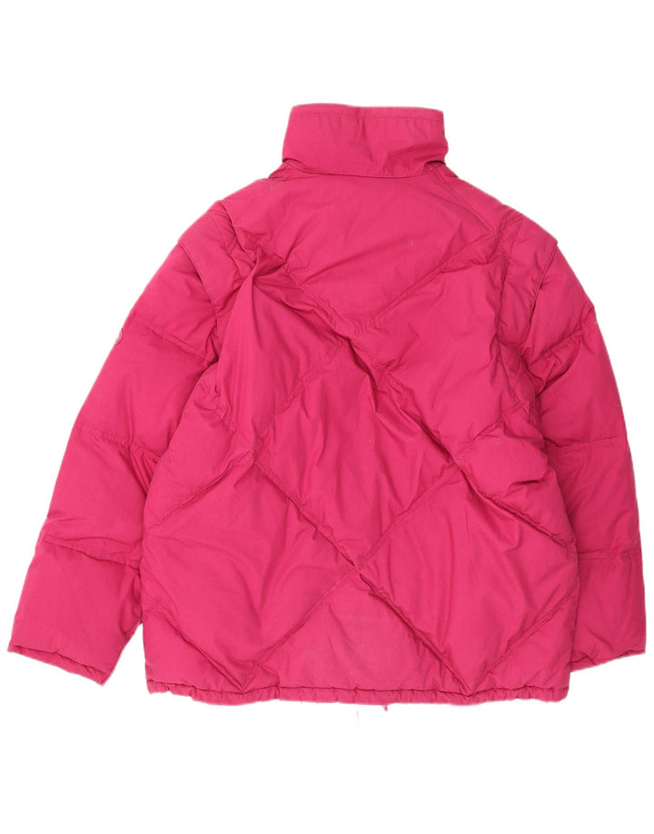 Diadora Herre Vendbar Loose Fit Polstret Jakke UK 38 Medium Pink Polyester