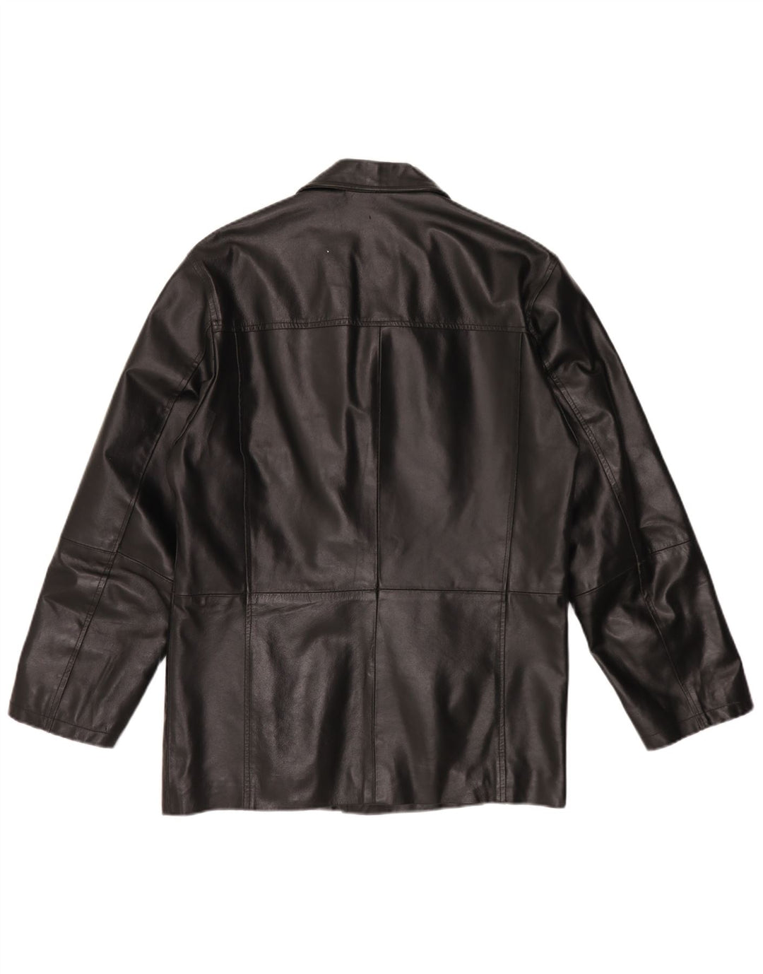 Vintage herre læderjakke UK 42 XL sort læder