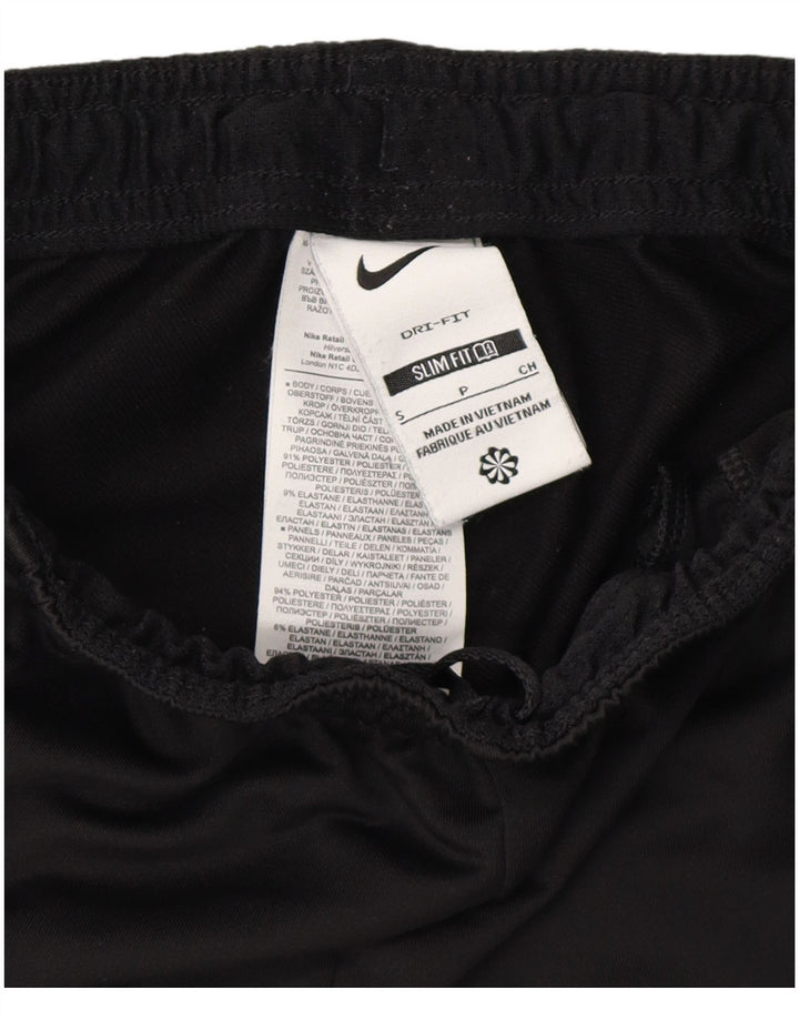 NIKE Dame Dri Fit Slim Fit Træningsdragt Bukser UK 10 Small Black