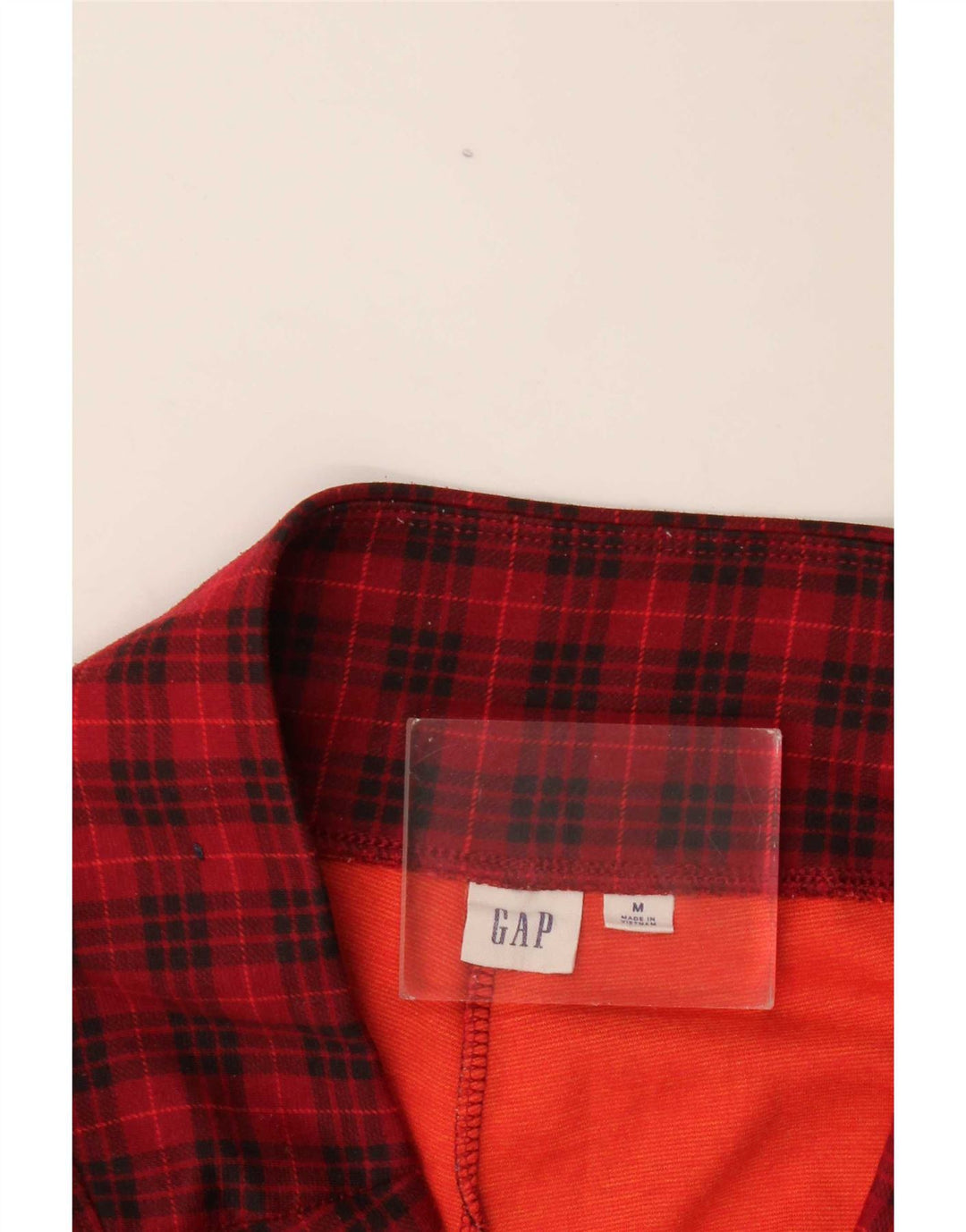 Gap Dame Skinny Casual Bukser Medium W30 L26 Rød ternet