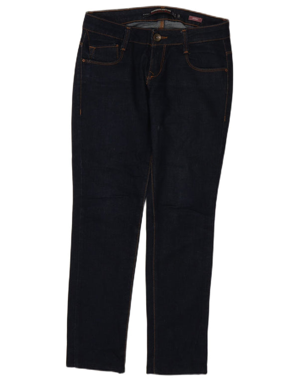 Zara Dame Skinny Jeans EU 36 XS W26 L29 Marineblå Bomuld