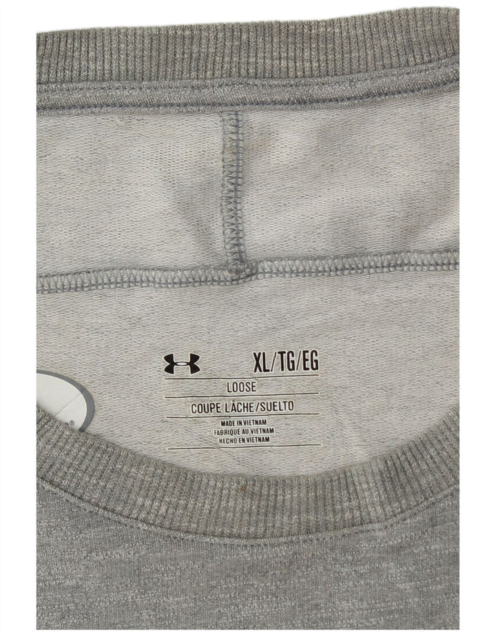 UNDER ARMOUR Sweatshirt til mænd XL Grå