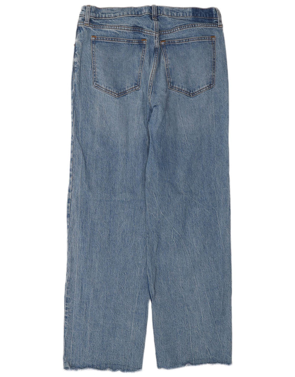 Abercrombie & Fitch Dame Jeans med høj talje US 12 Large W31 L30 Blå 90'erne