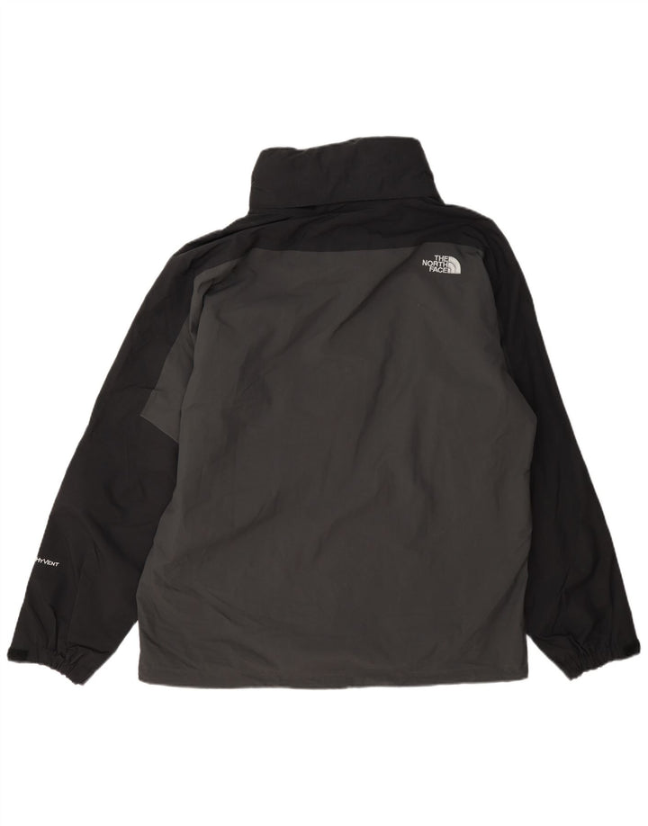 The North Face Herre Hyvent Regnjakke med hætte UK 38 Medium Grey Colourblock