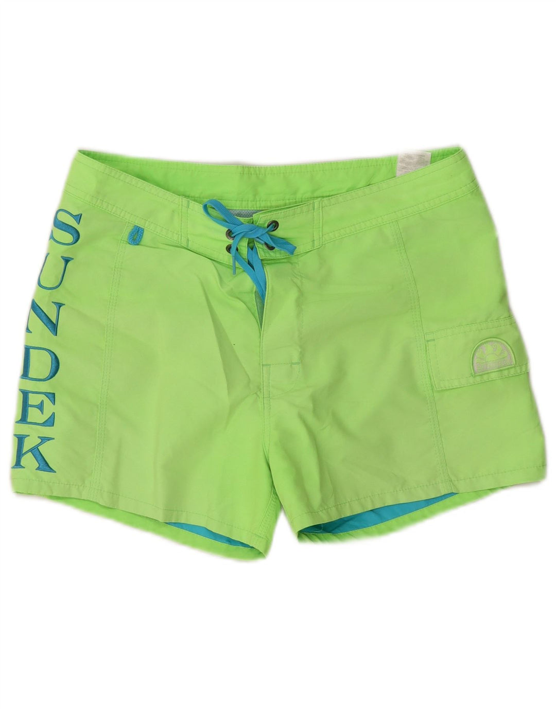 Sundek Herre Grafiske Badeshorts Medium Grøn Polyester
