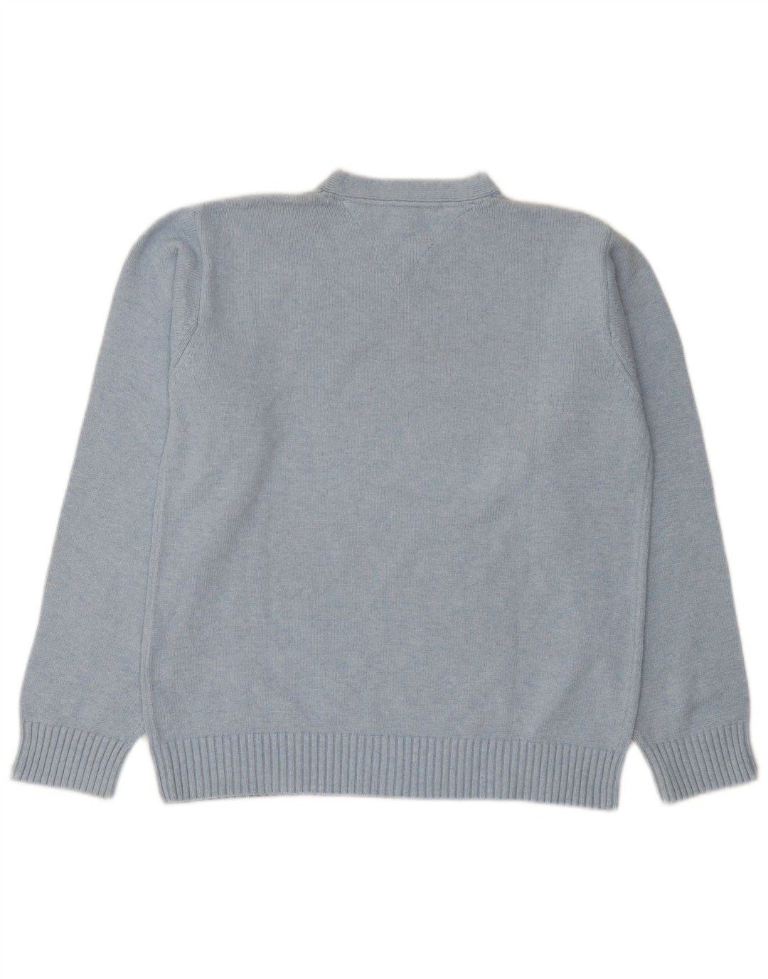 Tommy Hilfiger Herre V-hals sweater Medium Blå Bomuld