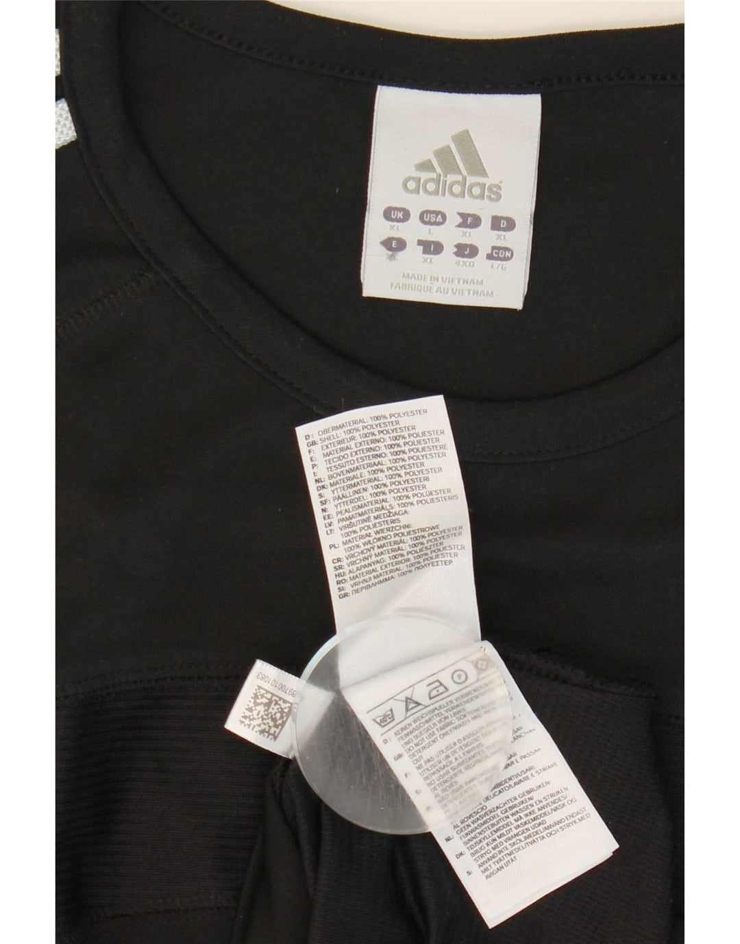 Adidas Herre Climacool Vest Top XL Sort Polyester