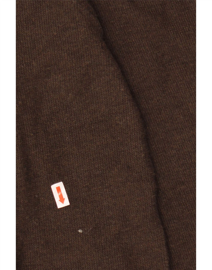 IZOD Herre Top Langærmet 2XL Brun Colourblock Bomuld